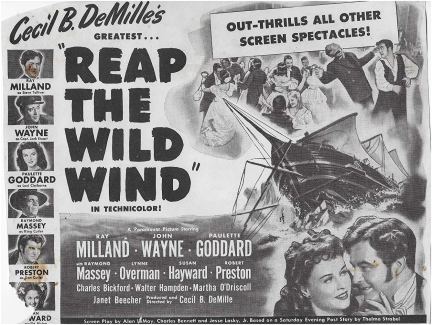 Reap the Wild Wind Blu-ray - John Wayne