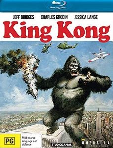 King Kong Blu-ray - Jessica Lange Jeff Bridges