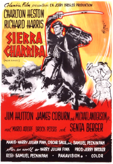 Major Dundee Charlton Heston Vintage movie poster #22 