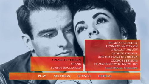 A Place in the Sun Blu-ray - Montgomery Clift