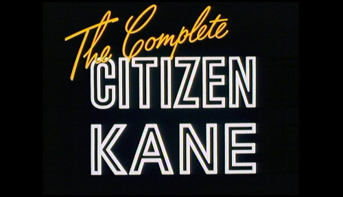 Citizen Kane 4K UHD - Orson Welles