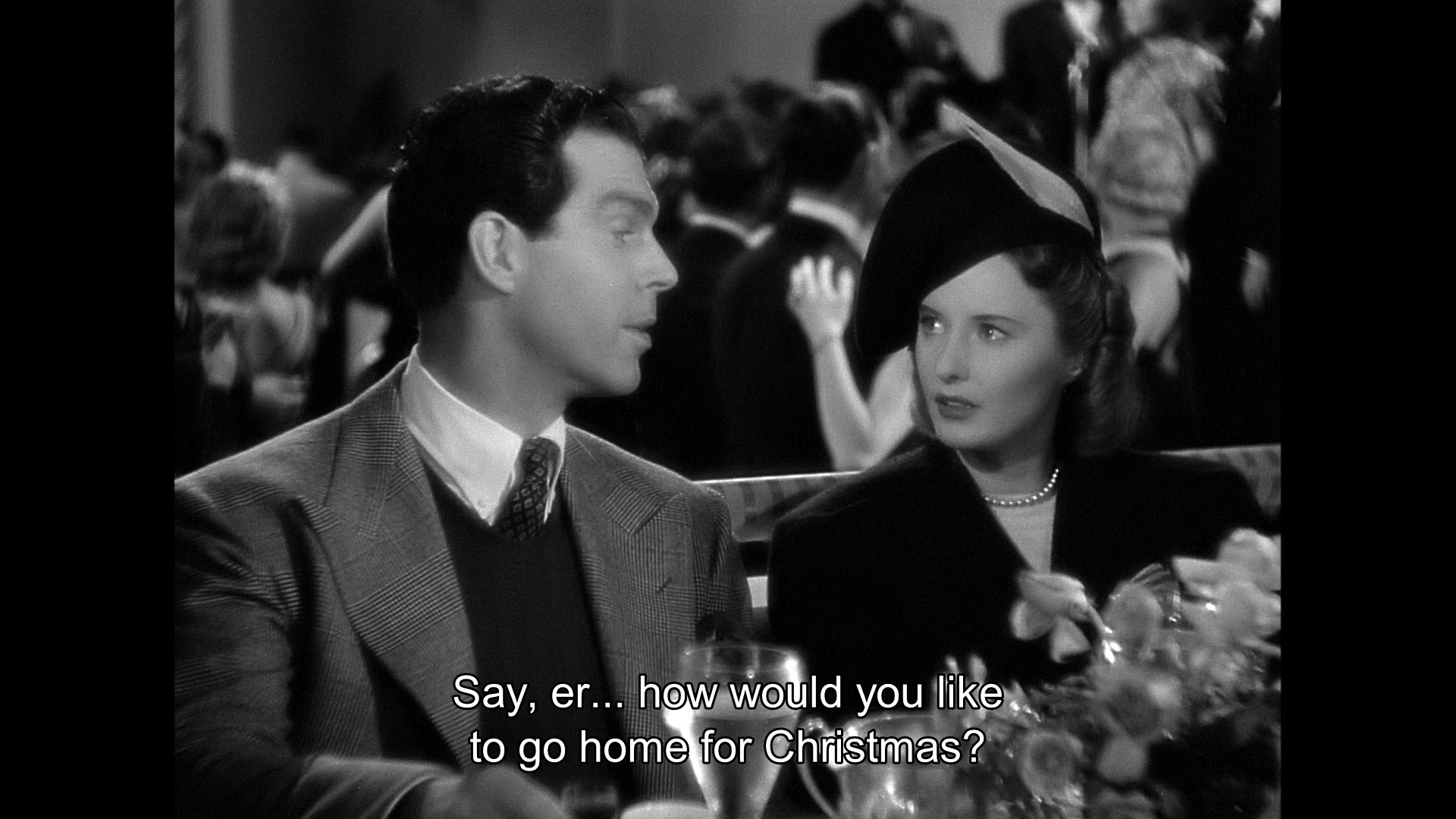 Remember the Night Bluray Barbara Stanwyck / Fred MacMurray