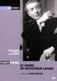 The Crime of Monsieur Lange French DVD