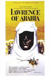 Compare lawrence of arabia film with