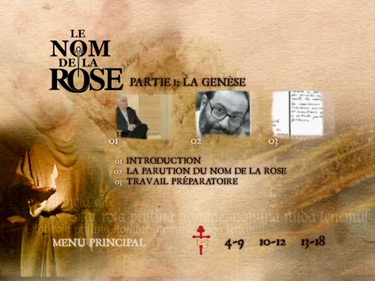 DVD Le nom de la rose