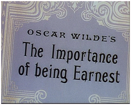 the importance of being earnest carriage