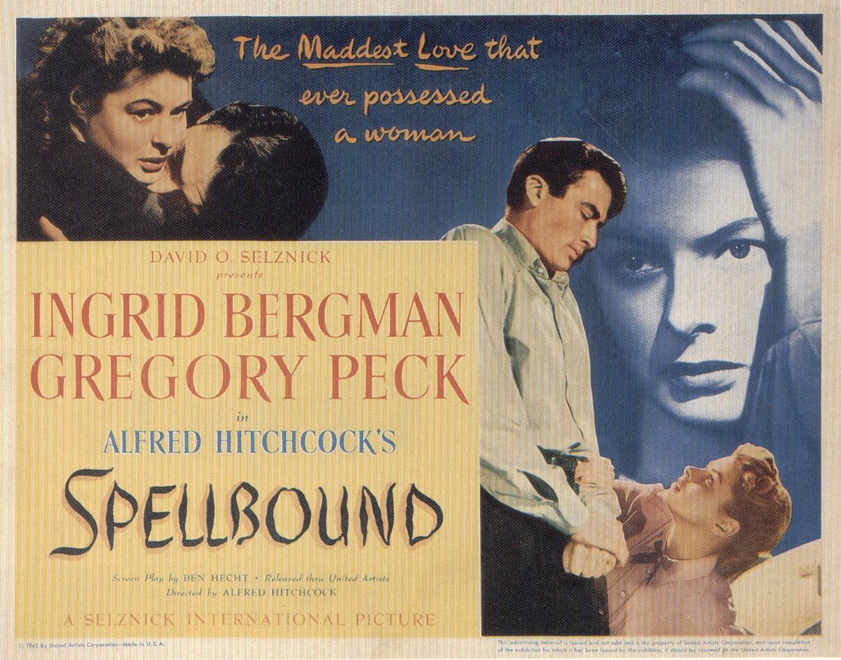 Spellbound Blu-ray - Ingrid Bergman