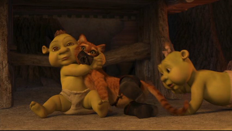 shrek 3 babies