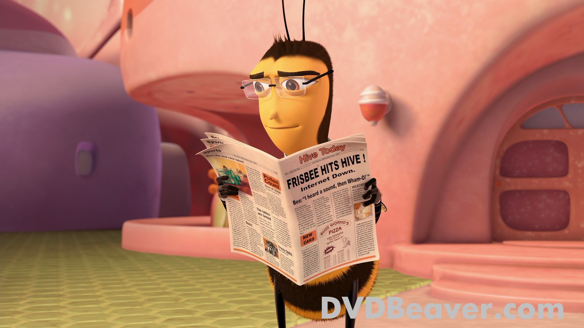 Bee Movie Blu-ray DVD.