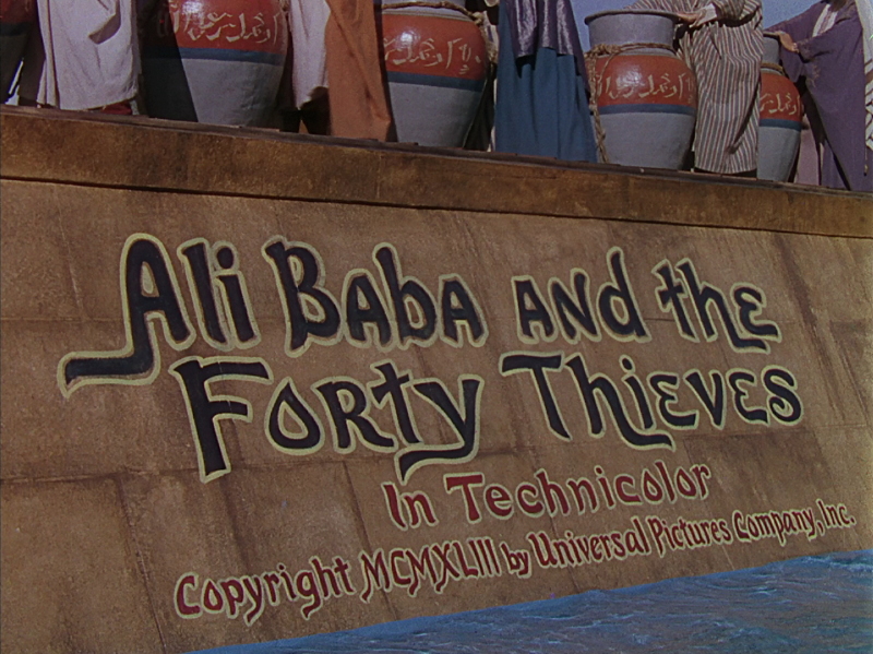 Ali Baba and the Forty Thieves Blu ray Maria Montez