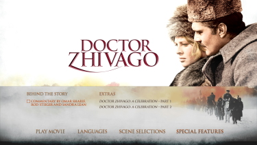 Doctor Zhivago Blu-ray (Il Dottor Zivago