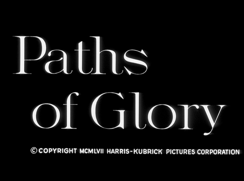 Paths Of Glory. Paths of Glory Blu-ray Kirk