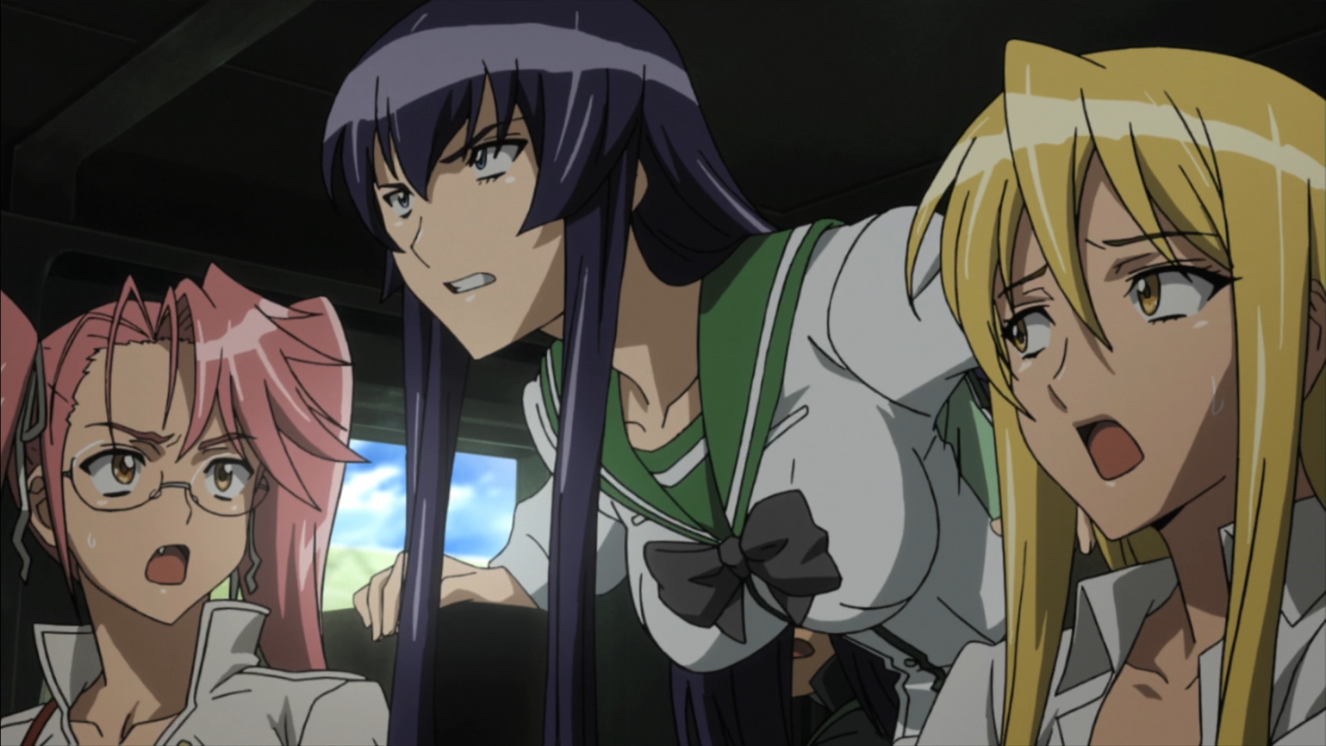 Review: Highschool of the Dead (Gakuen Mokushiroku) Blu-Ray