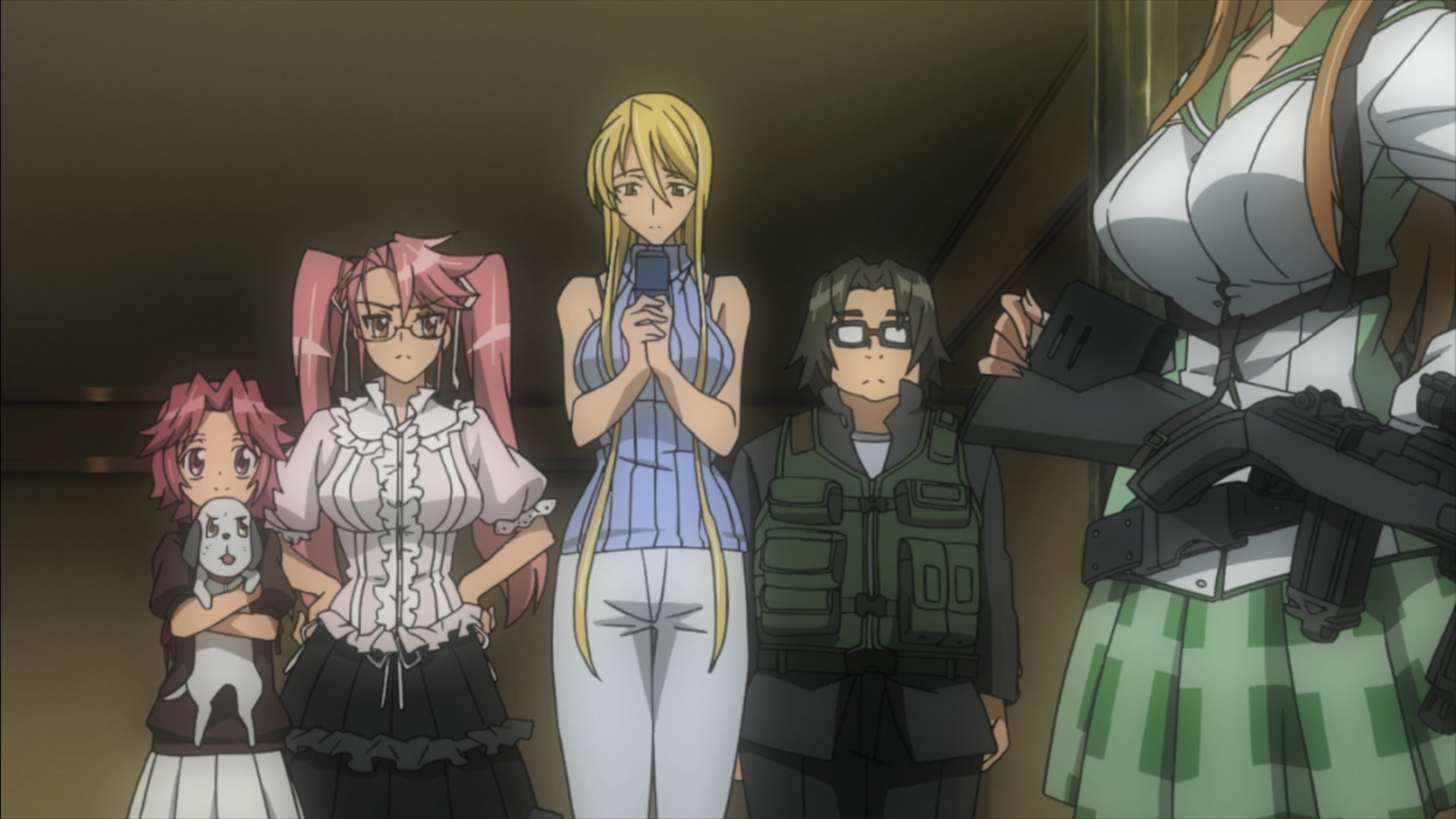 Highschool of the Dead ACT6: In the DEAD of the night (TV Episode