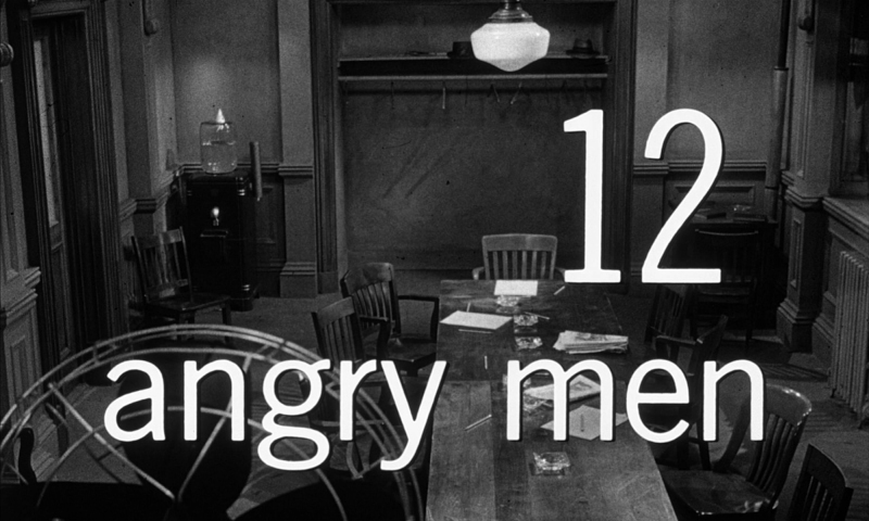 twelve angry men setting