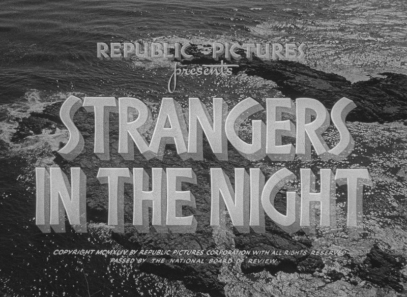 Strangers in the Night [Blu-ray]