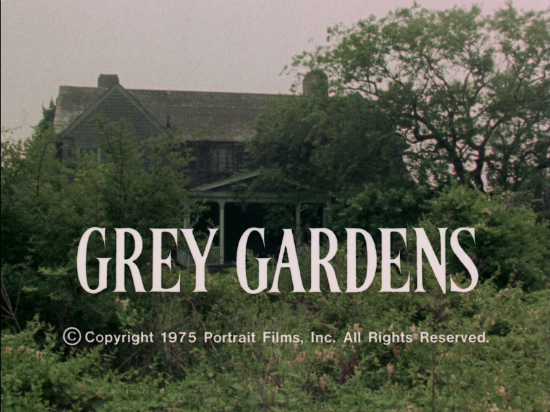 Grey Gardens Blu Ray