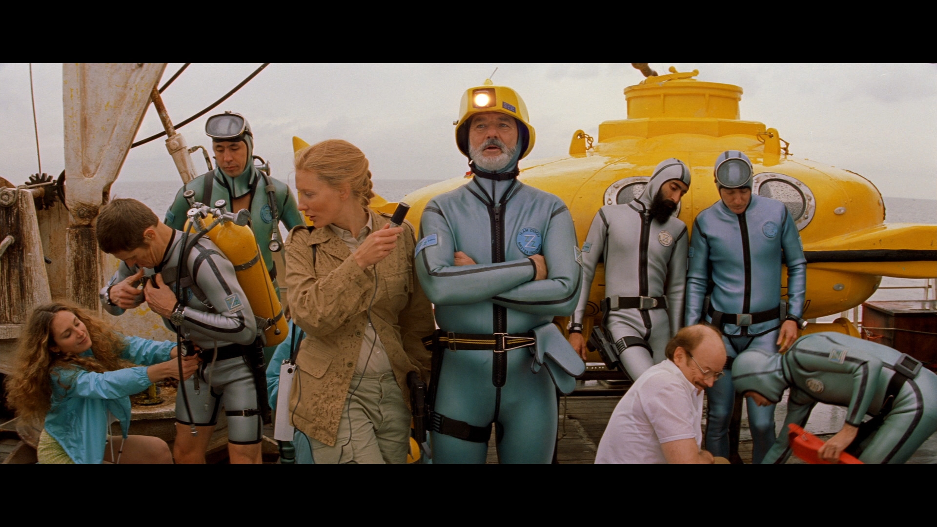 The Life Aquatic With Steve Zissou Blu Ray Bill Murray