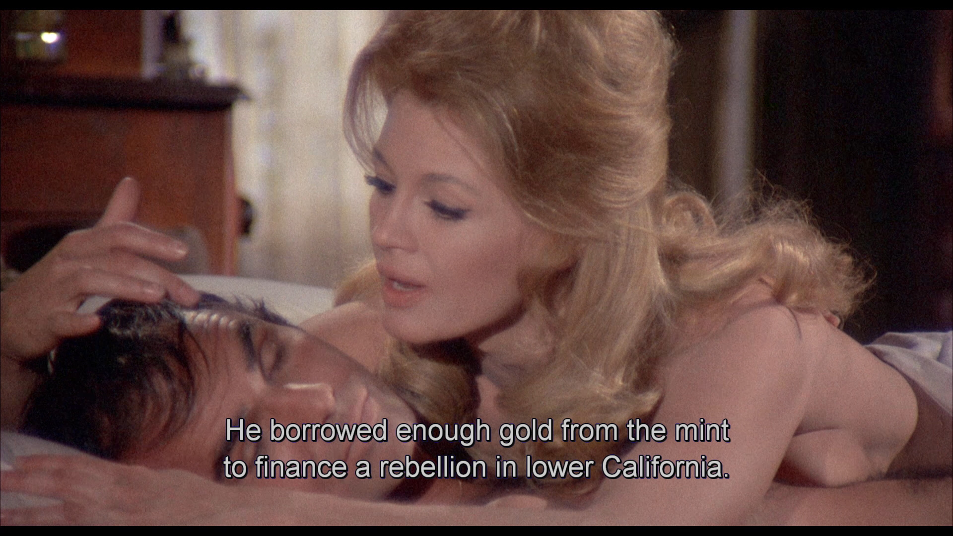 Sam Whiskey Blu Ray Angie Dickinson Back to the seventies as amanda holden does an angie dickinson. dvdbeaver