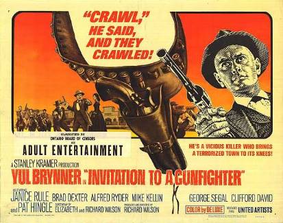 Invitation to a Gunfighter Blu-ray - Yul Brynner
