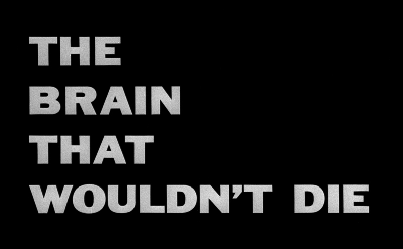 Mystery Science Theater 3000 The Brain That Wouldn't Die