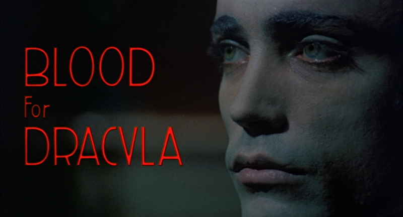 Blood For Dracula Blu Ray Joe Dallesandro