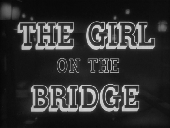 THE GIRL ON THE BRIDGE, Beverly Michaels, Hugo Haas, 1951 Courtesy Everett  Collection Y
