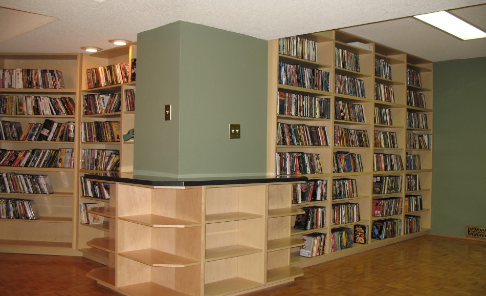 DVDBeaver's Custom Shelving Solution